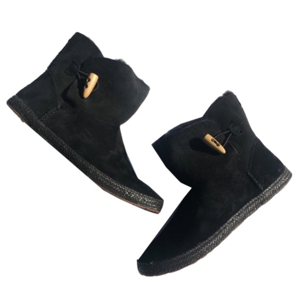 Black Suede Women's Boots